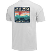 One Image Men's Tennessee Smoky Mountains Sunset Short Sleeve T-Shirt
