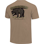 Image One Men's Washington Bear Graphic T-Shirt