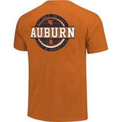 Image One Auburn Tigers Orange Striped Stamp T-Shirt