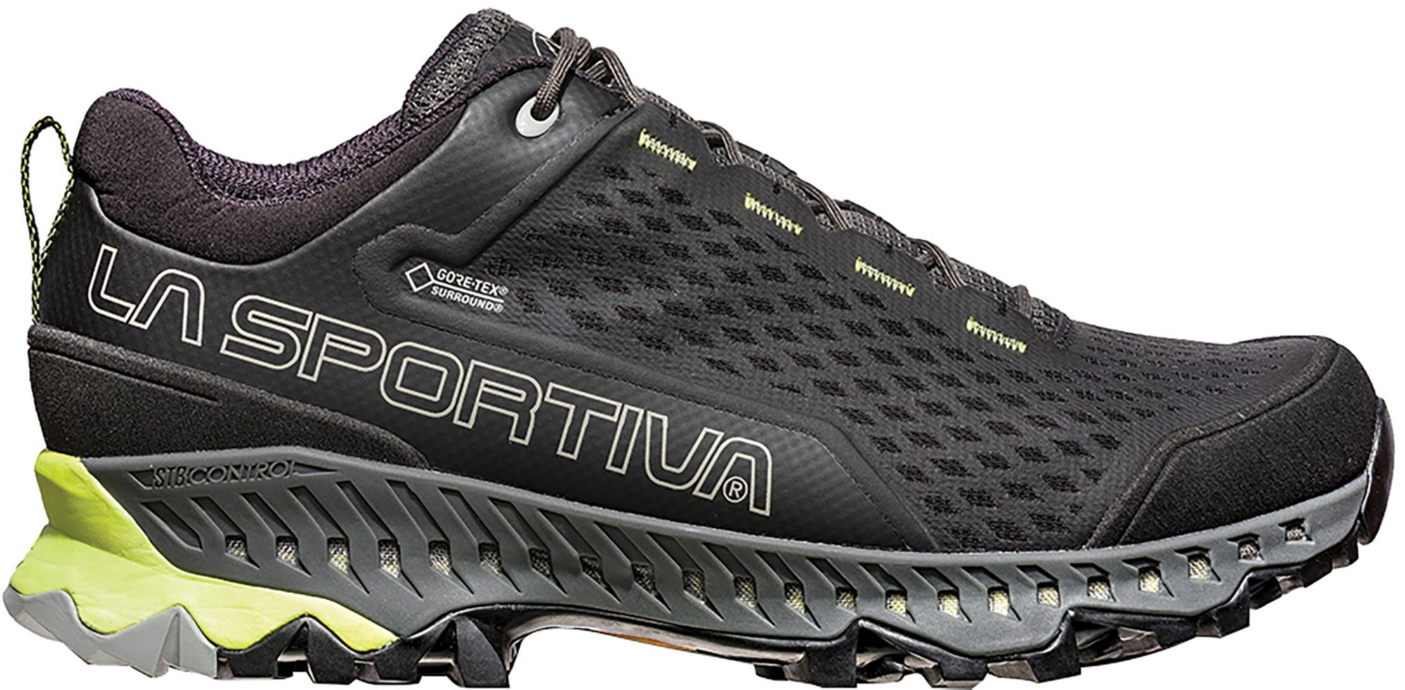 Photos - Trekking Shoes La Sportiva Men's Spire GTX Hiking Shoes, Size 44, Carbon/Applegreen 21QPD 