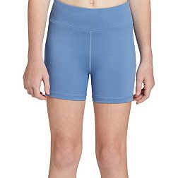 Blue Girls Athletic Shorts