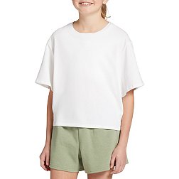 DSG Girls' Cutoff Short Sleeve T-Shirt