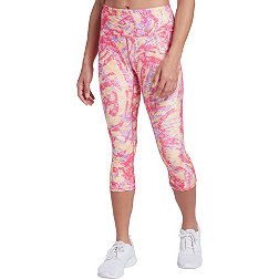 RBK Women's Athletic Capris Pink Stretch Pants Size XL NEW with