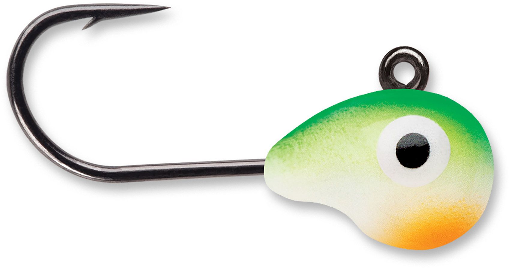 VMC Tungsten Tubby Jig, Green Orange Glow