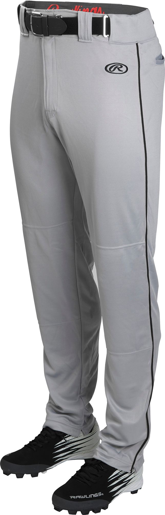 Rawlings Men's Launch Semi-Relaxed Piped Baseball Pants