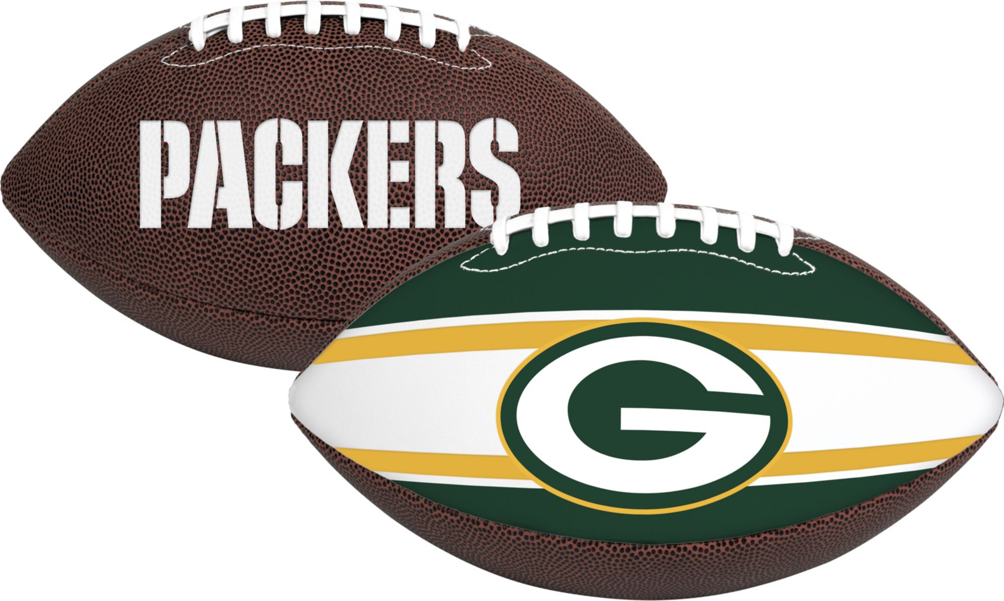 Green Bay Packers Full Size Composite Football at the Packers Pro Shop