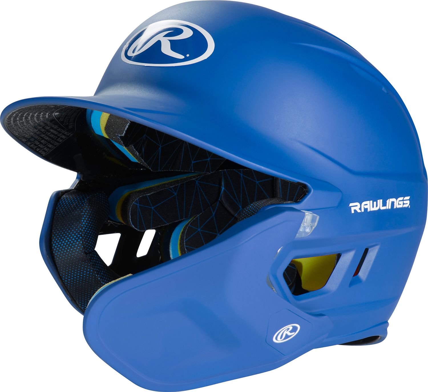Rawlings Junior MACH Baseball Batting Helmet w/ Adjustable Face Guard