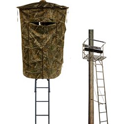 Rhino 2-Person 17.5 ft. Ladder Stand with Enclosure