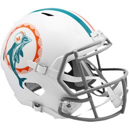 Riddell Miami Dolphins Speed Replica 1972 Throwback Football Helmet