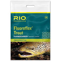 Fluorocarbon leader for trout