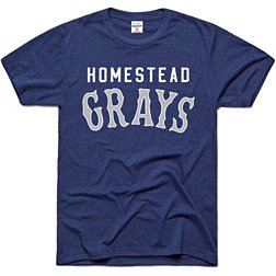 Charlie Hustle Homestead Grays Navy Museum T-Shirt