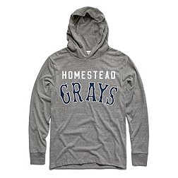 Charlie Hustle Homestead Grays Grey Pullover Hoodie