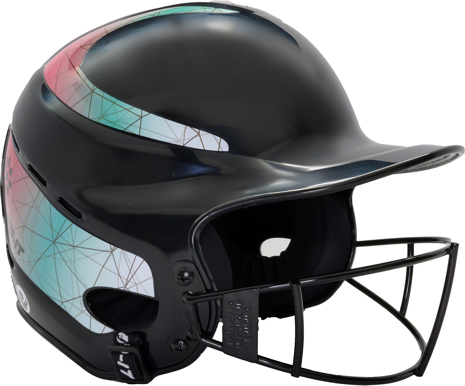 Black/Teal/Pink