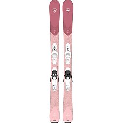 Rossignol Girls' Experience W Pro Kid-X All-Mountain Skis with Kid-X 4 GripWalk Bindings