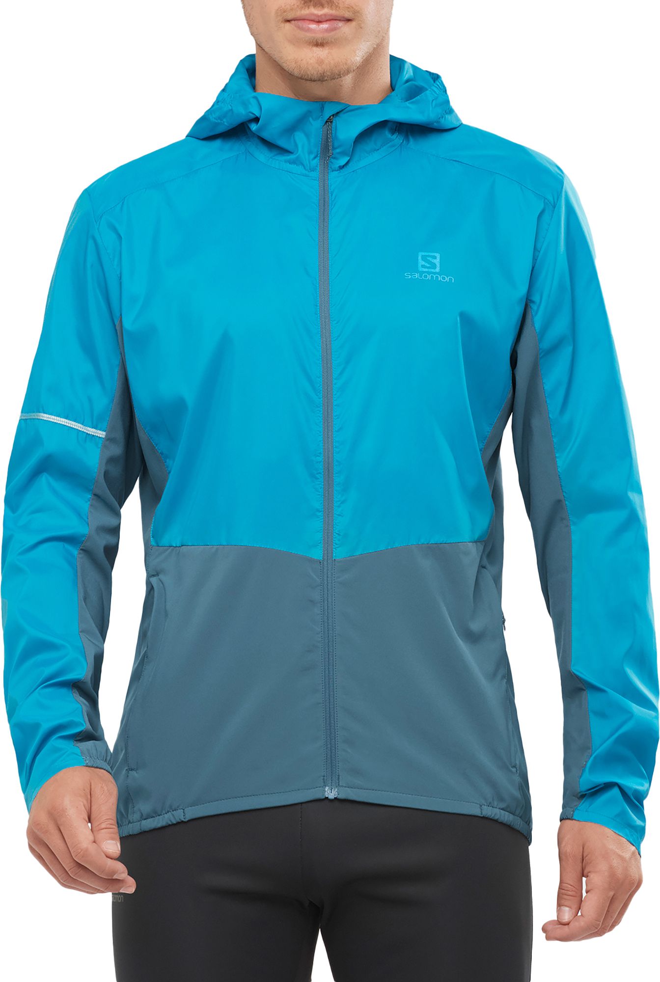 Salomon Men's Agile Wind Full Zip Hoodie