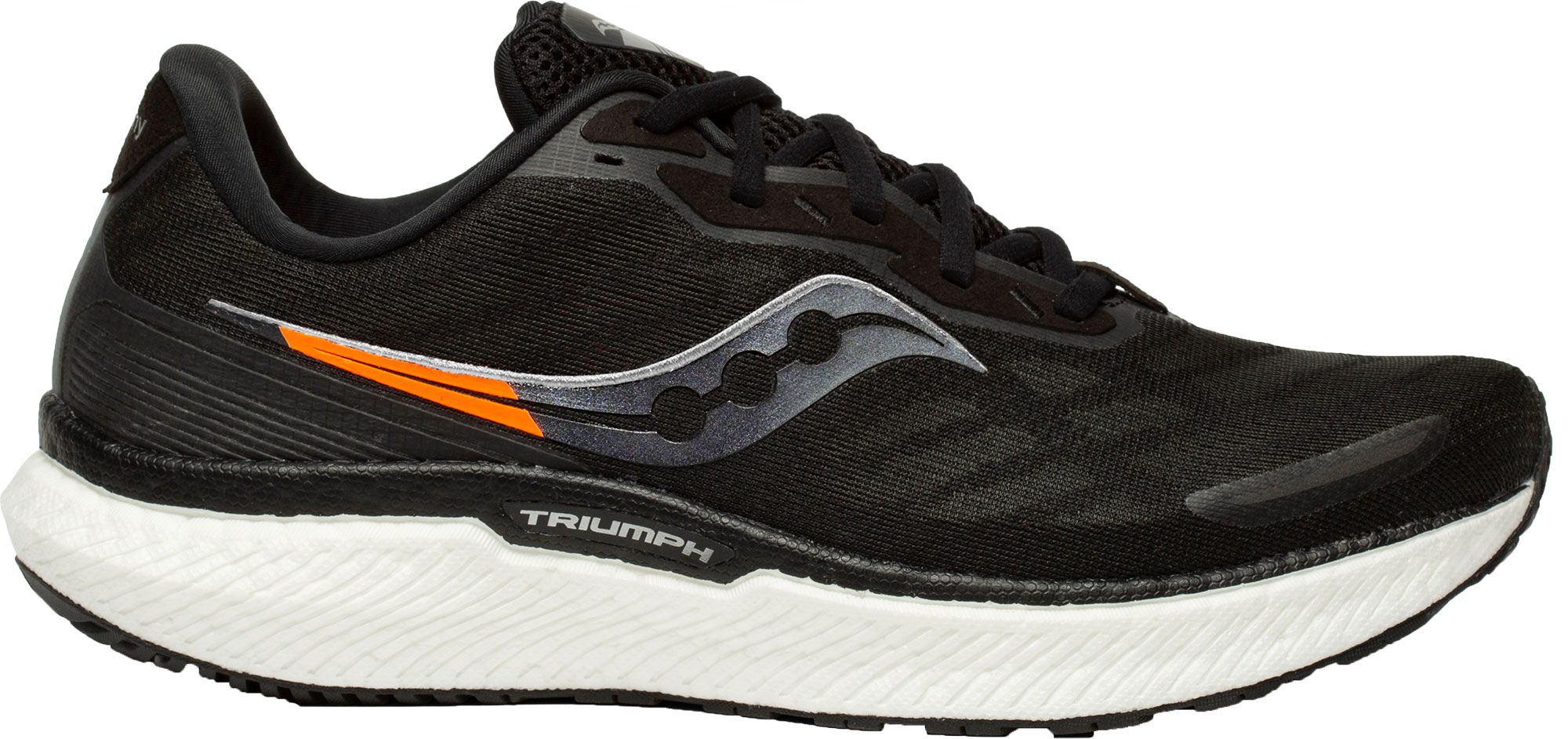 Saucony Men’s Triumph 19 Running Shoes, Size 10, Black | Black Friday Deal