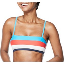 Speedo Women's Adjustable Colorblock Bikini Top