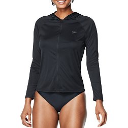 Speedo Women's Hooded Long Sleeve Swim Shirt