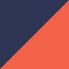 Orange/Navy