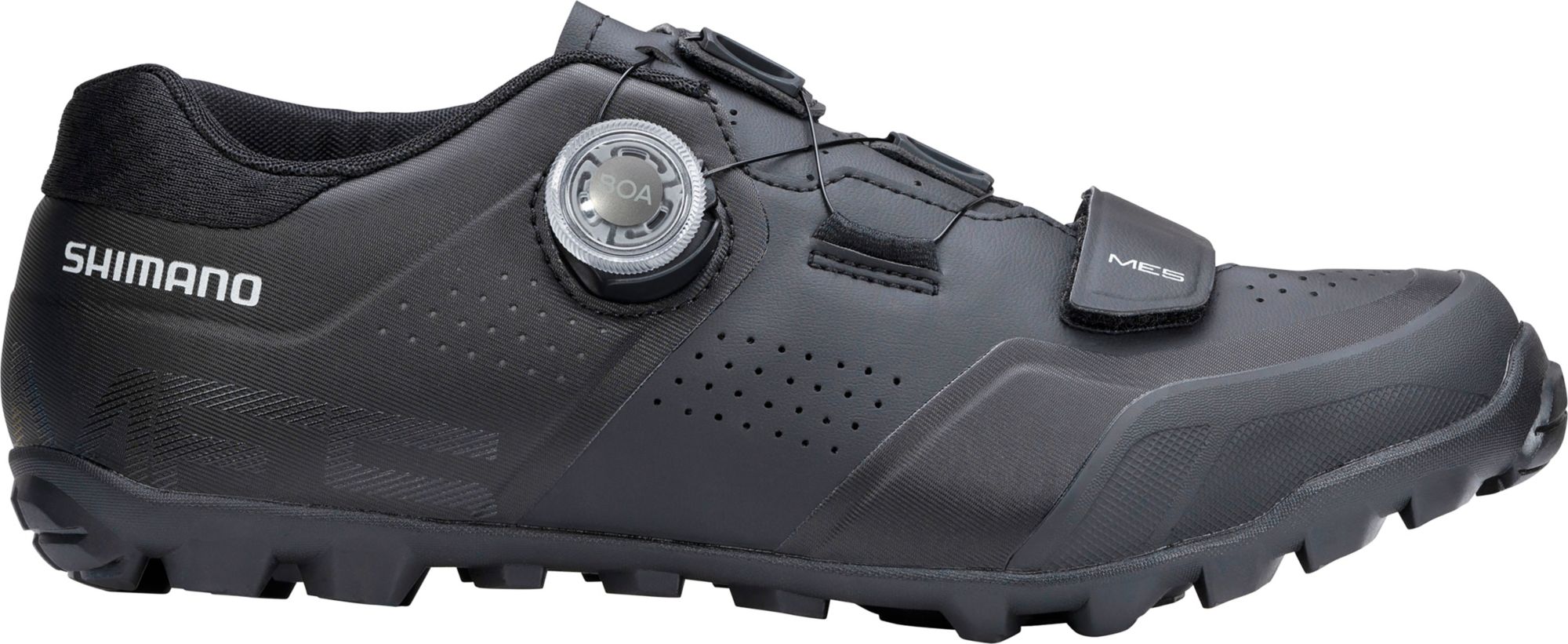 Photos - Cycling Shoes Shimano Men's ME5 Mountain Biking Shoes, Size 46, Black 21SHMUM5XXXXXXXXXS 