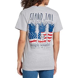 Simply Southern Women's Tall USA Graphic T-Shirt