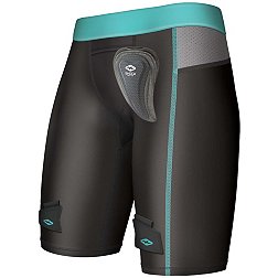 Shock Doctor Girls' Compression Hockey Shorts with Pelvic Protector
