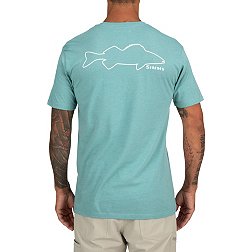 Simms Men's Walleye Outline T-Shirt