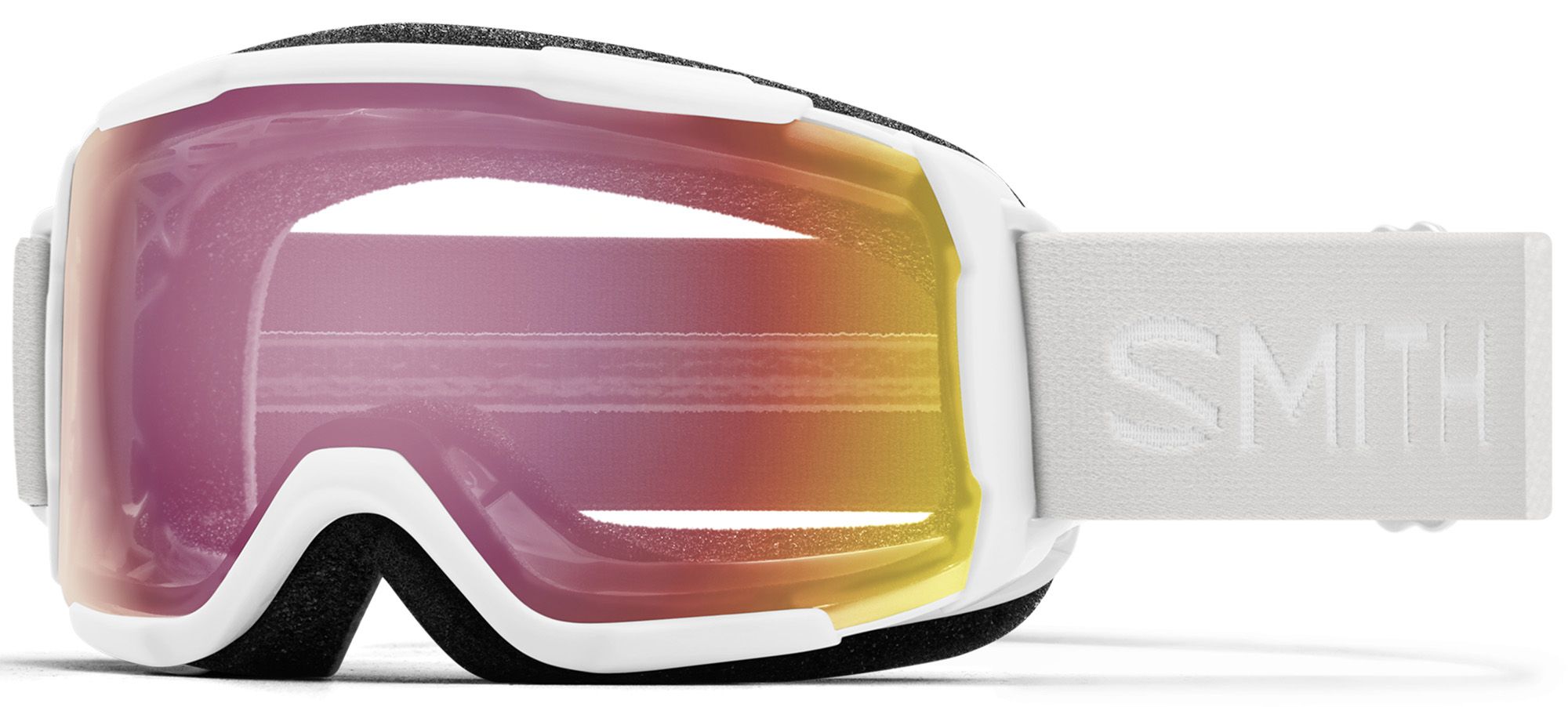 White Strap / Red Sensor Mirror Lens