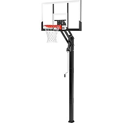 Spalding 54" Performance Acrylic U-Turn In-Ground Basketball Hoop