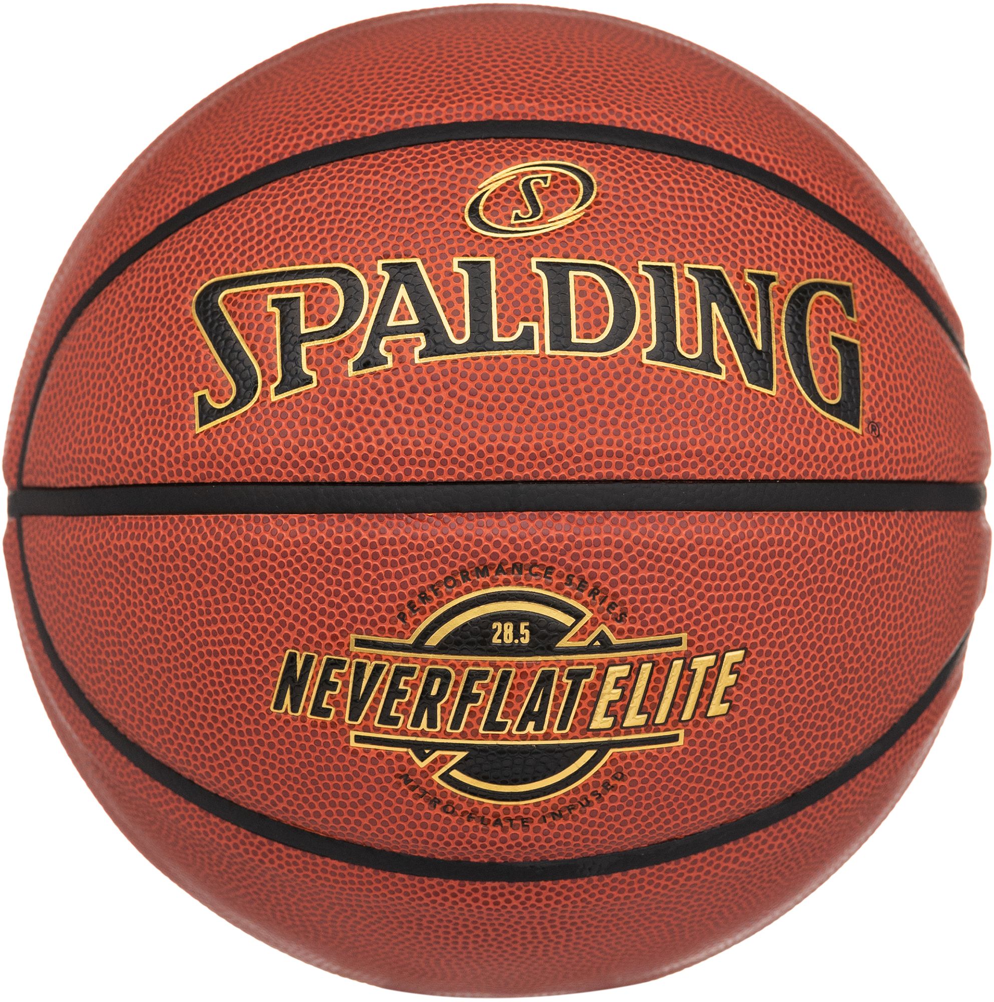 Spalding NeverFlat Elite Basketball (28.5'')