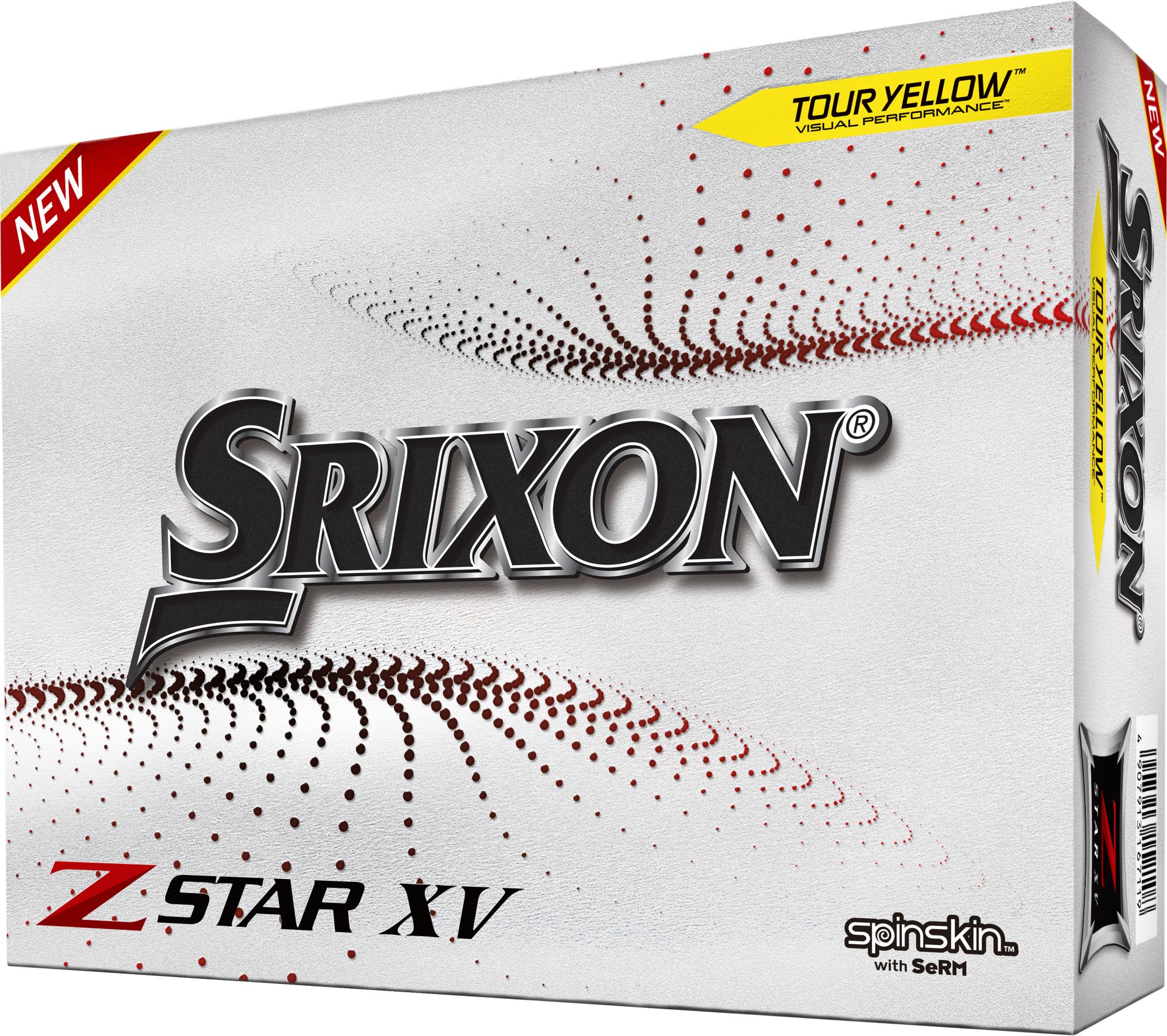 Srixon 2021 Z-Star XV Tour Yellow Golf Balls