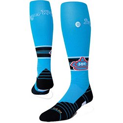 Stance Men's Miami Marlins Blue 2021 City Connect On Field Over the Calf Socks