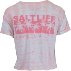 Salt Life Women's Palm Promenade Short Sleeve Graphic T-Shirt