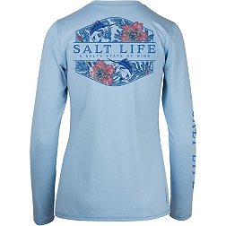 Salt Life Women's Sailin' Tropics SLX Long Sleeve Graphic T-Shirt