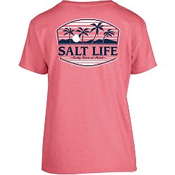 Salt Life Women's Summer Glow Short Sleeve Graphic T-Shirt