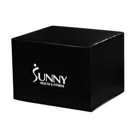 Sunny Health & Fitness Wood Plyo Box with Cover