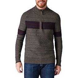 Smartwool Men's Ripple Ridge Stripe Half Zip Pullover Sweater