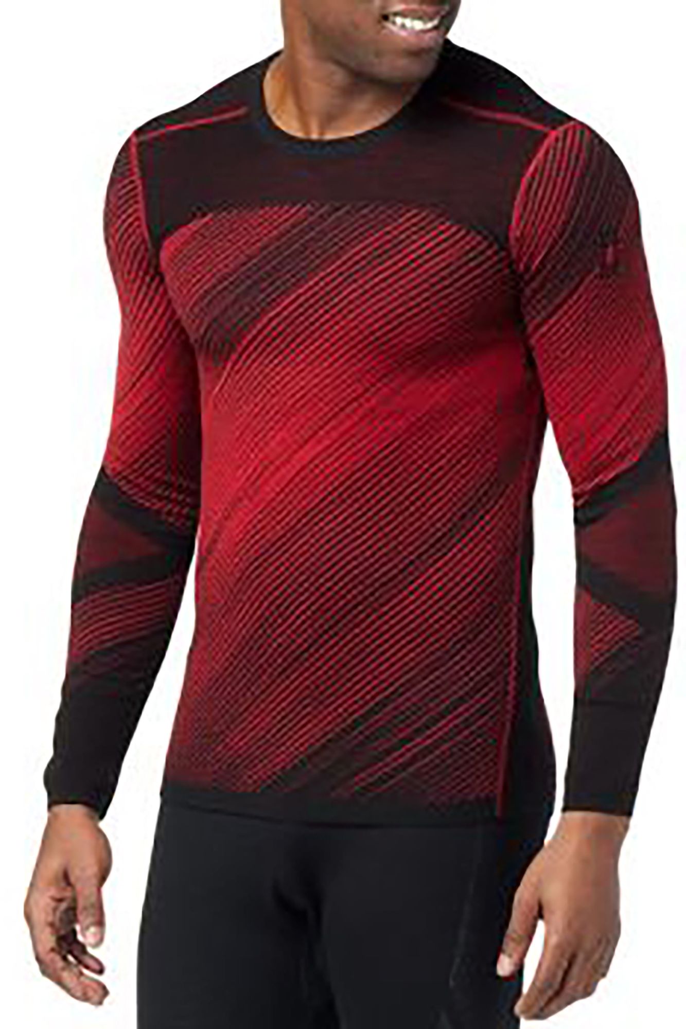 Smartwool Men's Intraknit Merino 200 Pattern Crewneck Baselayer Top