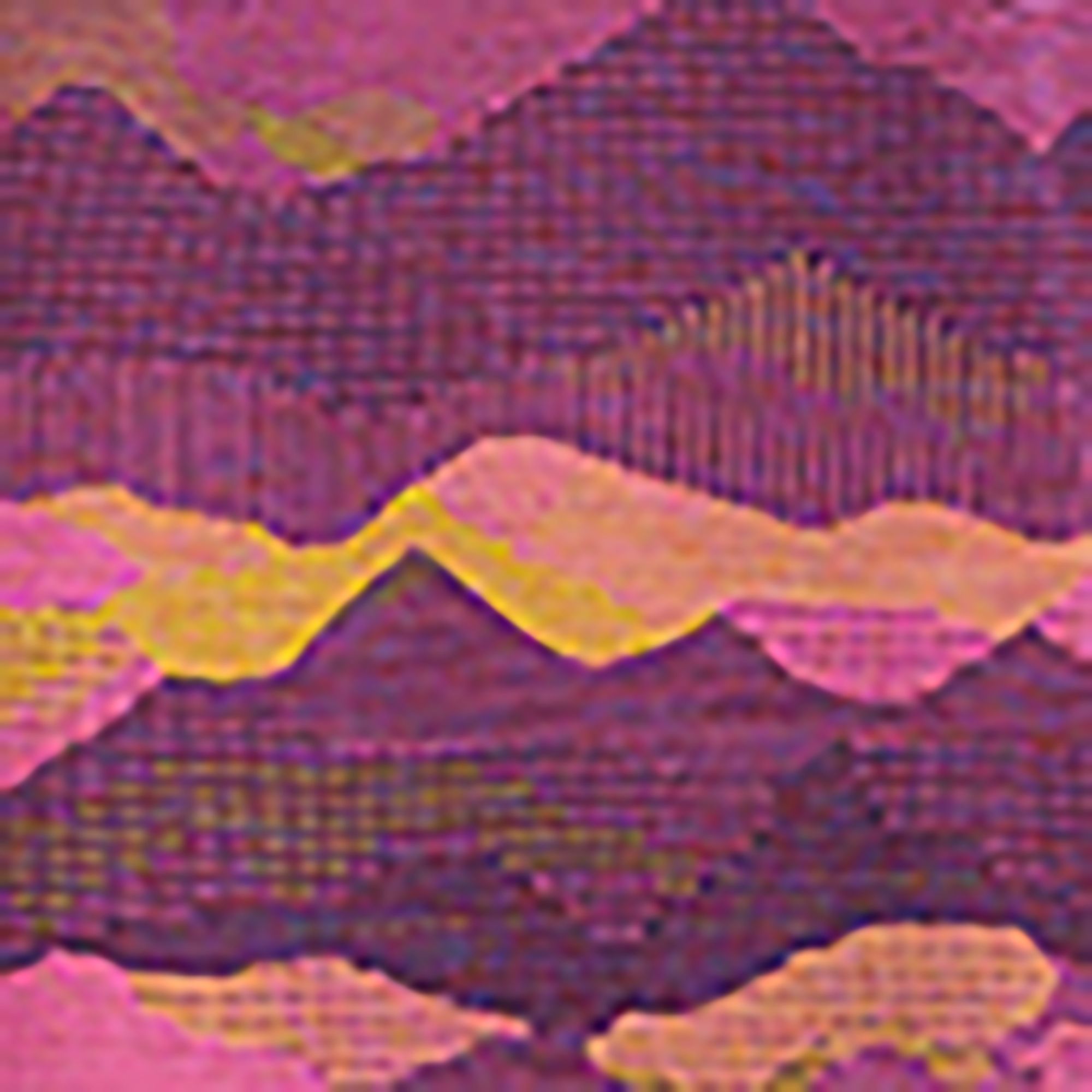 Purple Iris Mtn Scape