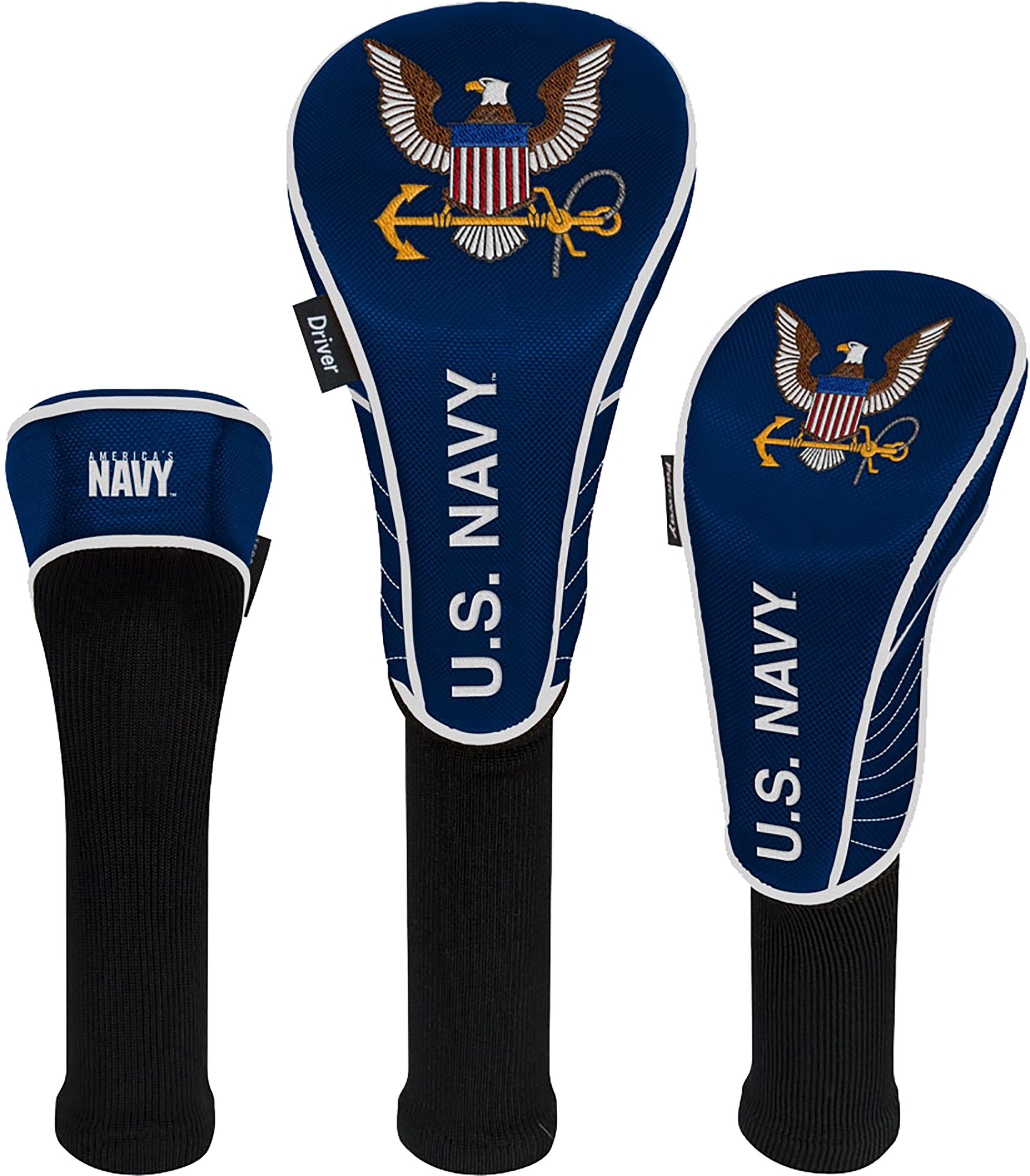 Team Effort Navy Headcovers - 3 Pack