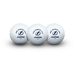 Team Effort Tampa Bay Lightning Stanley Cup Champions Golf Balls – 3 Pack