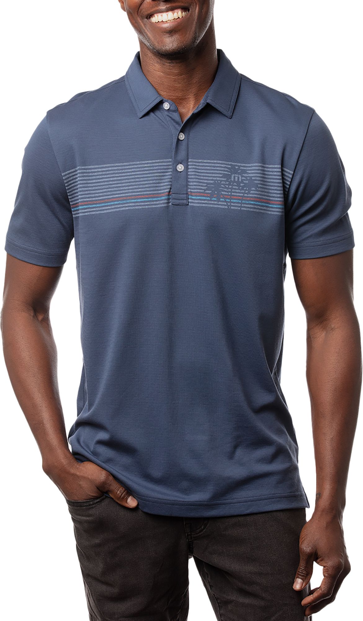 Dick's Sporting Goods Antigua Men's Denver Broncos Tribute Orange Polo