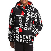 The North Face Boys' Printed Reversible Hyalite Down Jacket