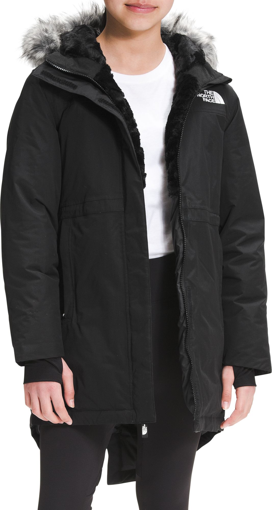 The North Face Girls' Arctic Swirl Parka