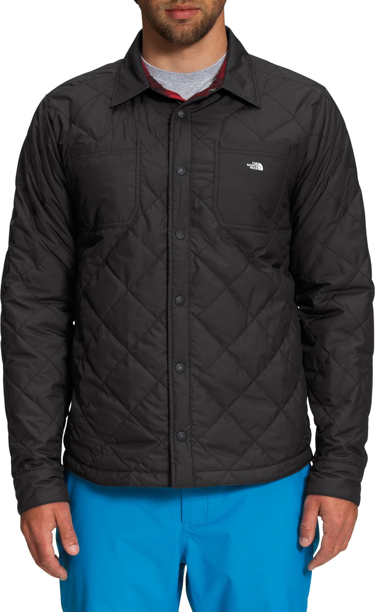 Tnf Red Large Icon Plaid