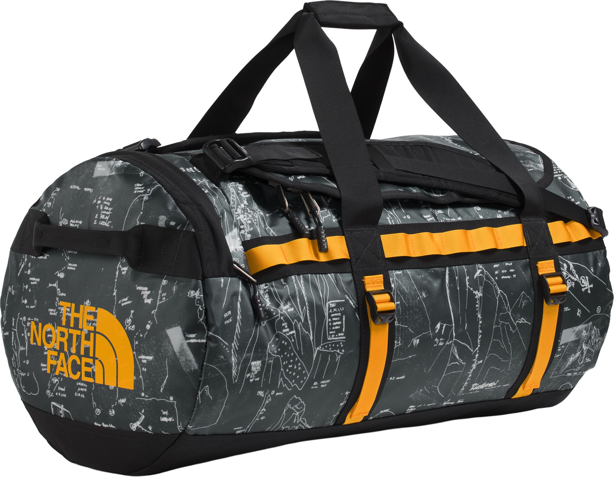 Anthracite Grey Conrad Topo Print/Summit Gold
