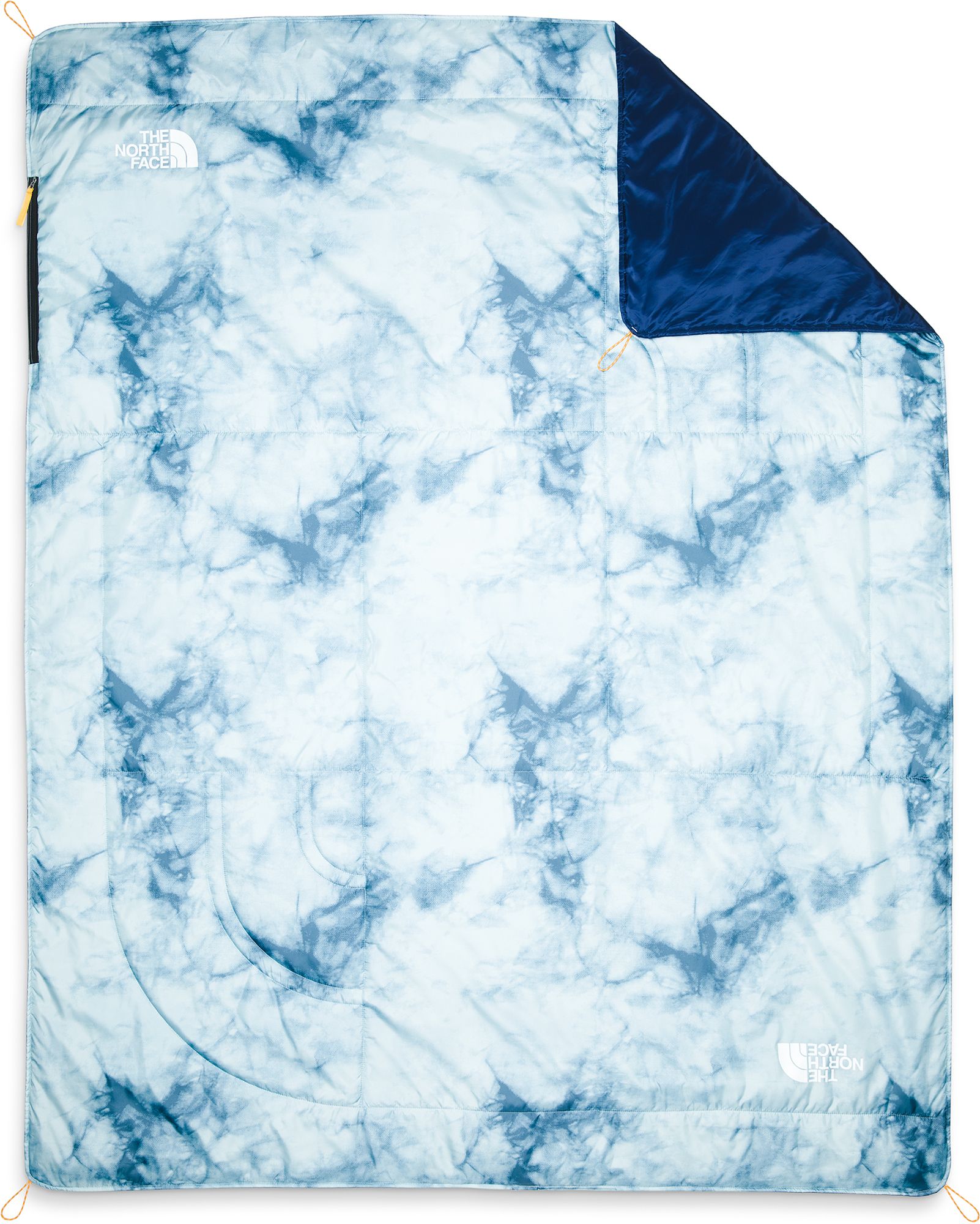 Beta Blu Dye Textur Print