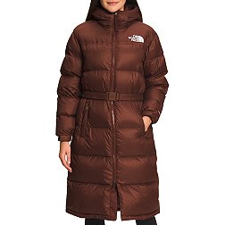 The North Face Women's Nuptse Belted Long Parka