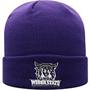 Top of the World Men's Weber State Wildcats Purple Cuff Knit Beanie