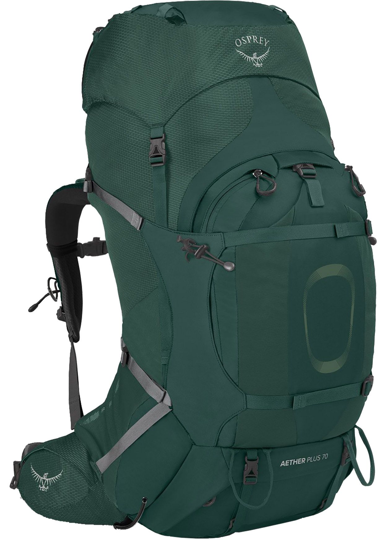 Photos - Knife / Multitool Osprey Aether Plus 70 Pack, Men's, L/XL, Axo Green | Father's Day Gift Ide 